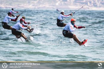 Slovenian tour leader hits top in day of drama at KiteFoil World Series’ China stop
